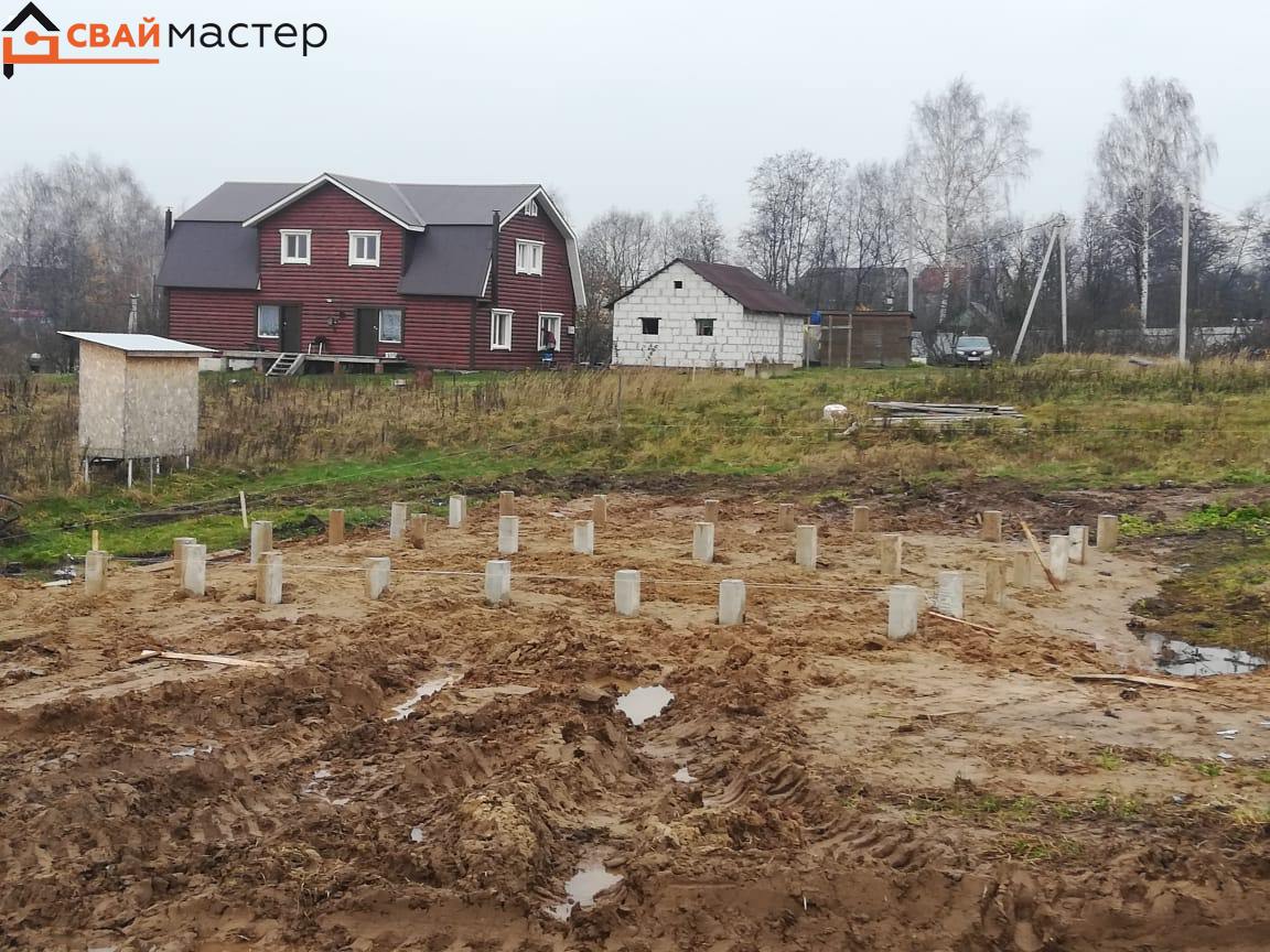 Этапы монтажа железобетонных свай Этапы монтажа железобетонных свай